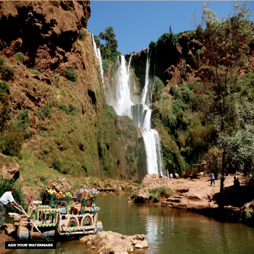Day trip from Marrakech to Ourzoud Waterfalls