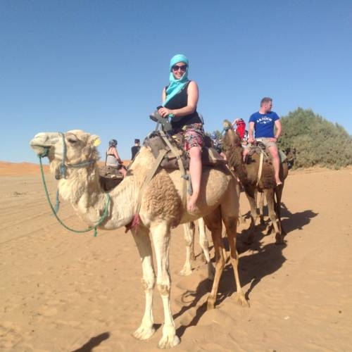 Travelers in Morocco