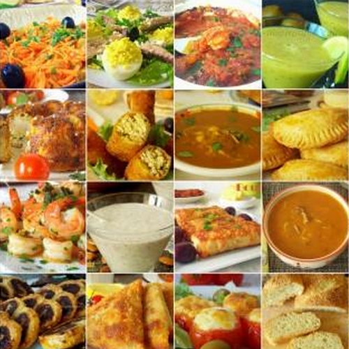 Typical dishes of Ramadan